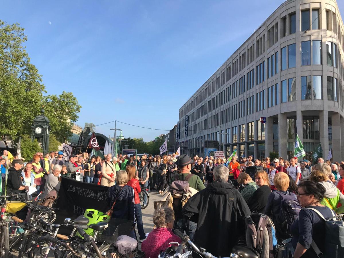Solidaritätskundgebung gegen Kriminalisierung am 30.5.2023 in&nbsp;Hannover